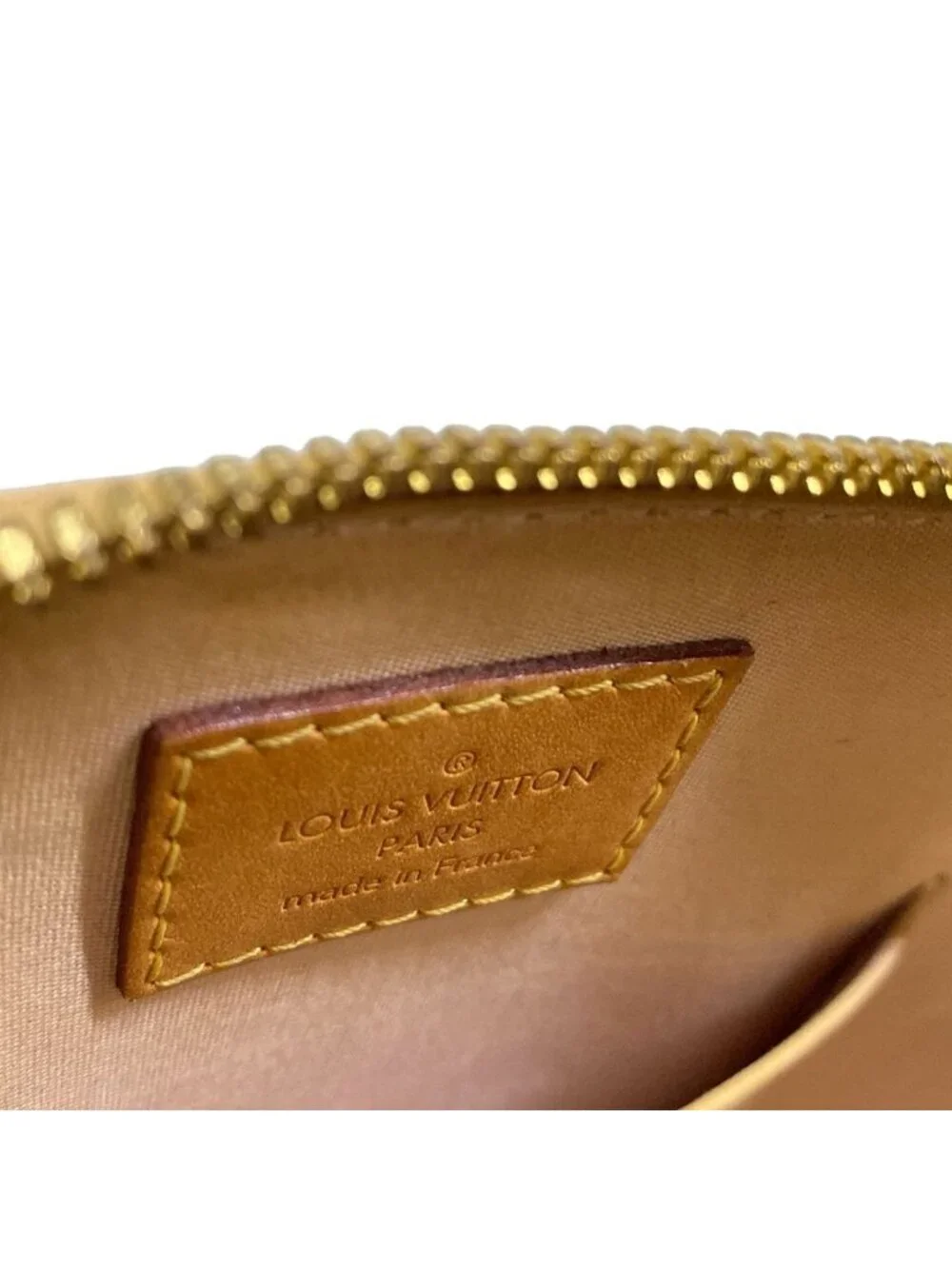 Louis Vuitton Handbag Monogram Vernis Alma BB Rose Florentine Leather